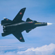Illustration for article titled The F-22 and F-35 Killer Finally Captured In Action